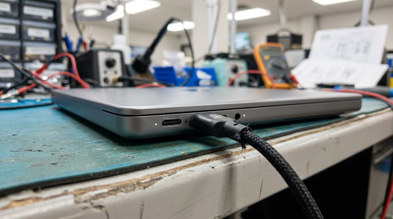 Laptop USB-C Type-C Port Diagnostics